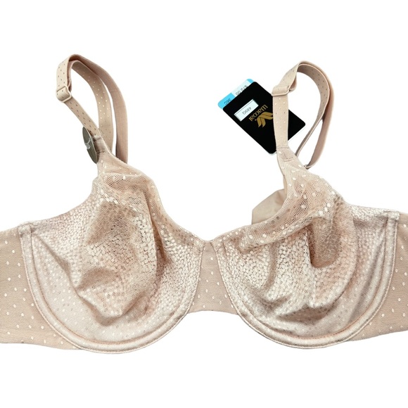 Wacoal Back Appeal Jacquard Underwire Bra rose dust - Picture 3 of 10